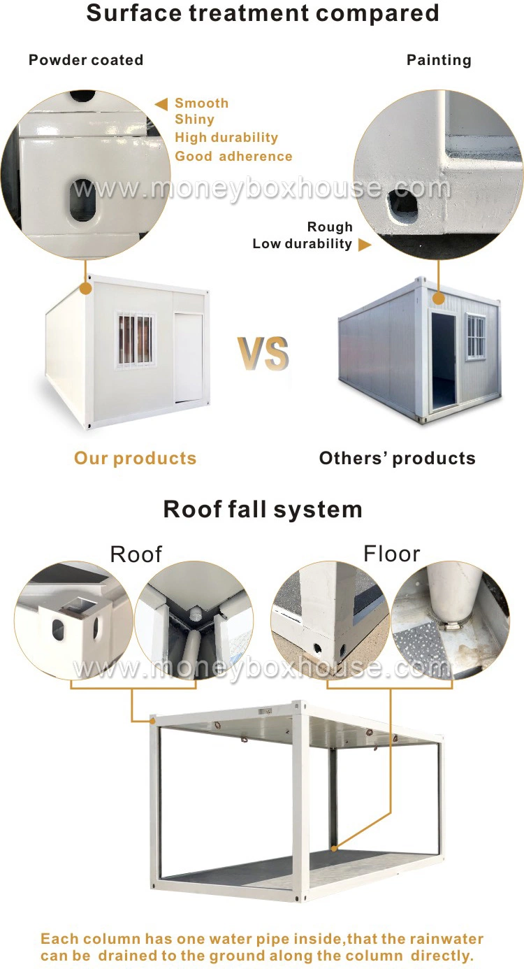 Portable Prefab Bathroom Pod All in One Shower Room Modular Unit Bathroom Pod