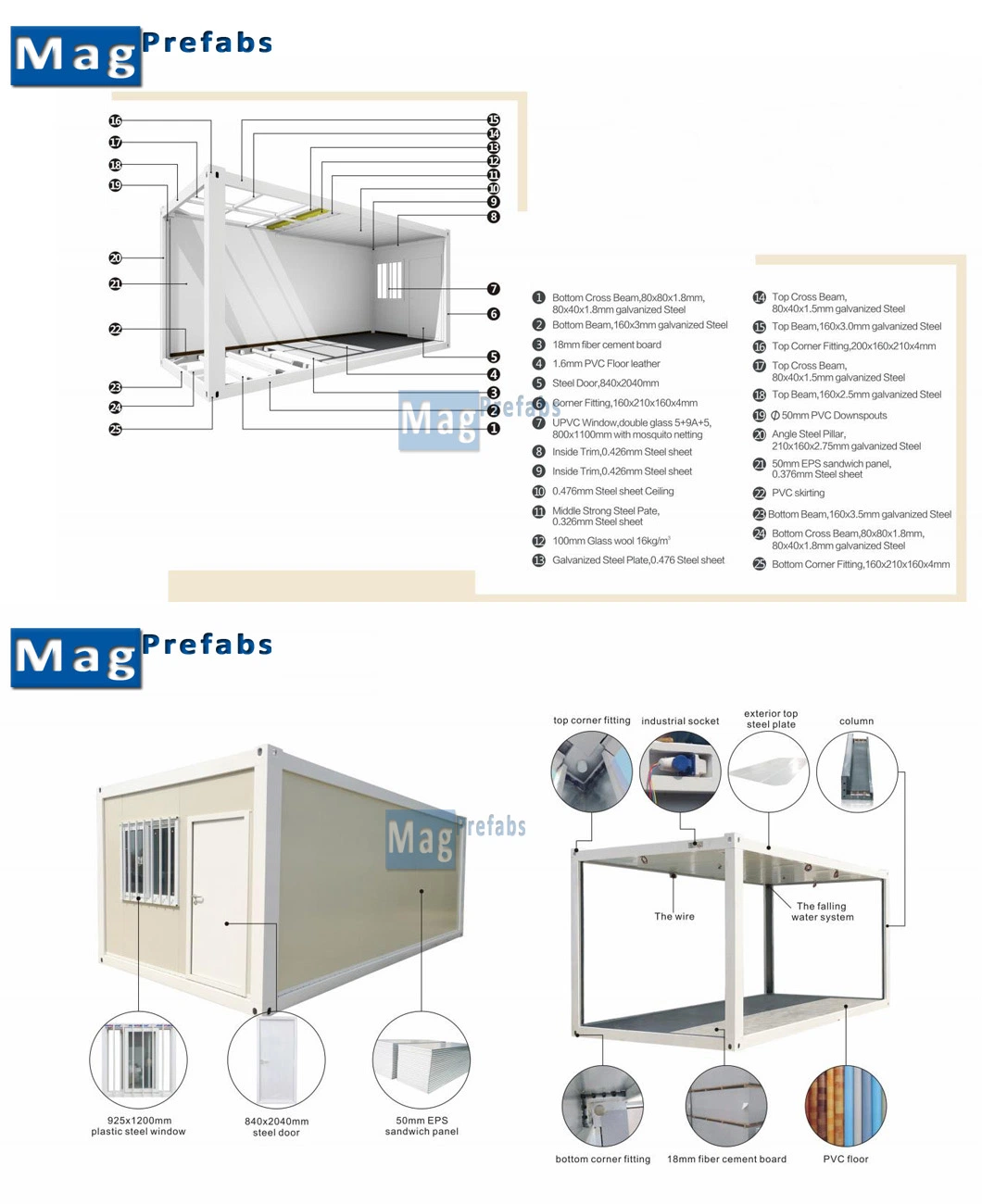 Site Container Vans Camping Pod Contenedores